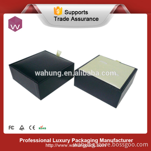 personalized leather Cufflink Box for gift